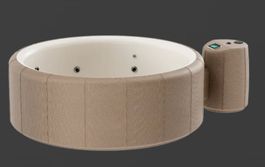 Whirlpool von Softspa Modell Legacy Farbe Aberdeen beige