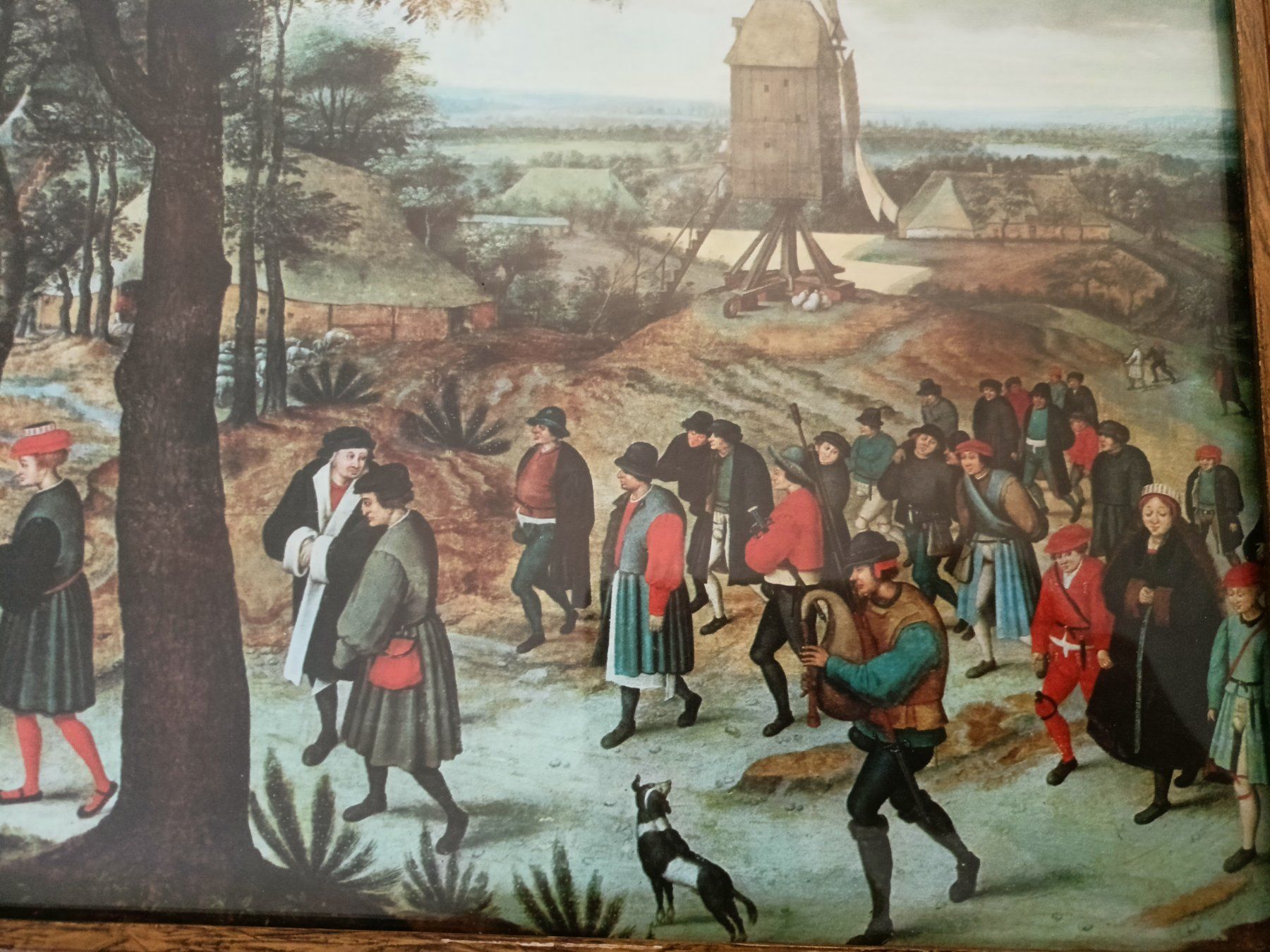 Lavagne: tableau qui présente des gens à la compagne – Usato da GENEVE venduto da goldforall 5