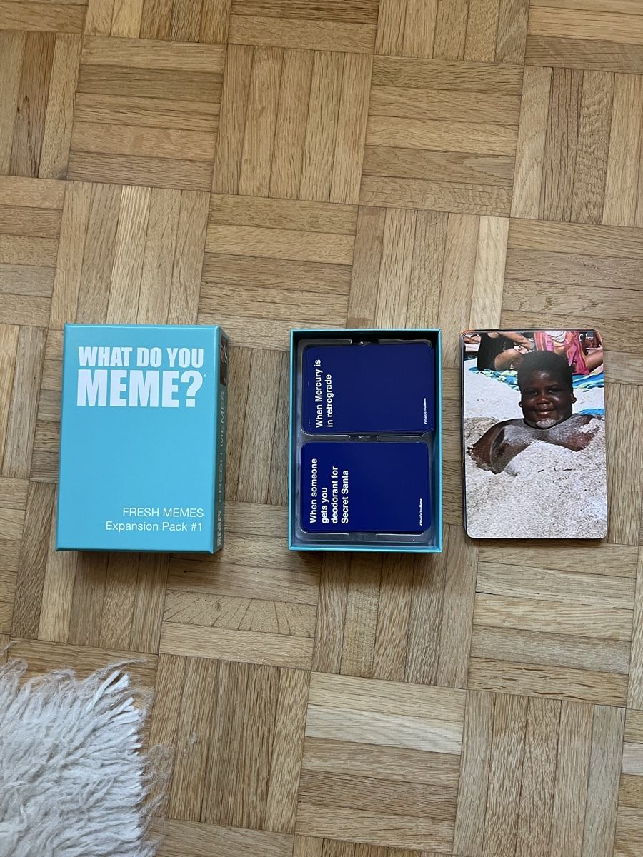 Giochi: WHAT DO YOU MEME Expansion Pack #1 – Usato da Zürich venduto da sop_xbd7 2