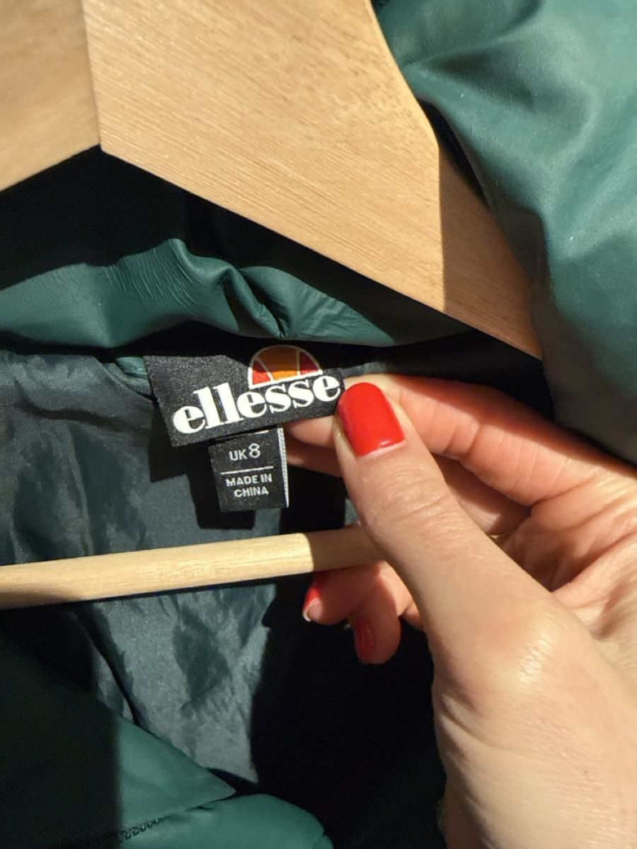 Giacche: Ellesse Padded Jacket - Green - Size UK 8 - Winter! – Usato da Pully venduto da gigiboom 4