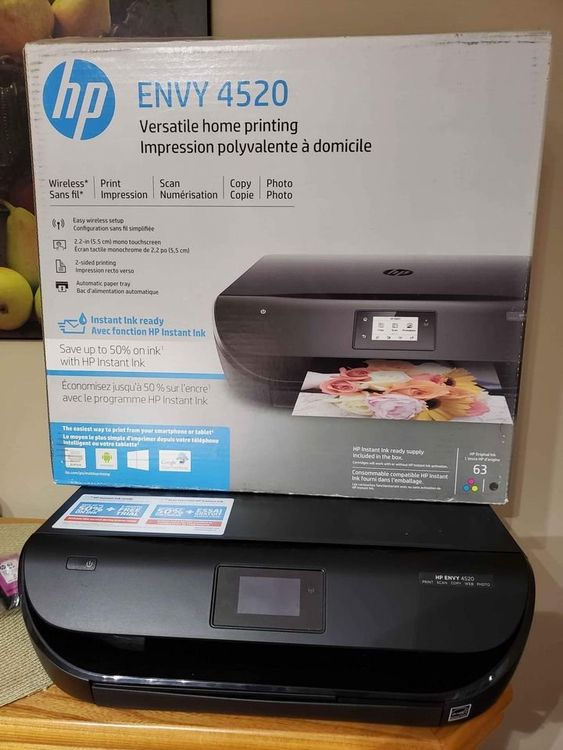 HP Envy 4520 All-in-One Drucker Printer Scaner HP F0V63B Neu (Neu ...