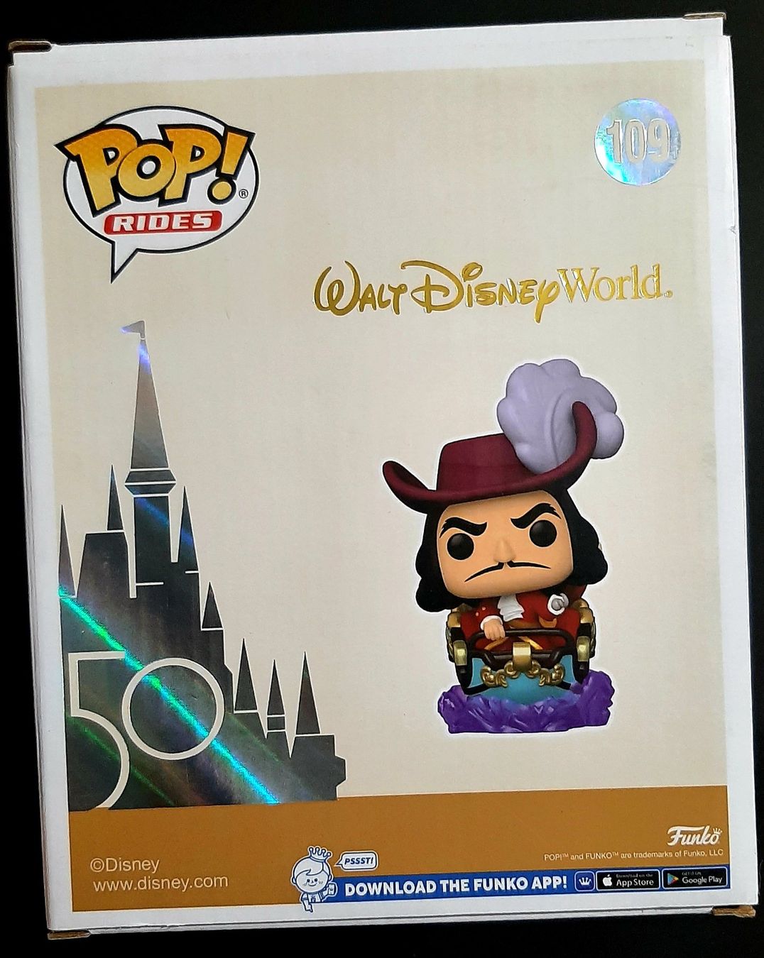 Funko Statuette: Funko Pop Disney  Captain Hook – Nuovo e nell'imballaggio originale da Montet (Glâne) venduto da KOADA 1