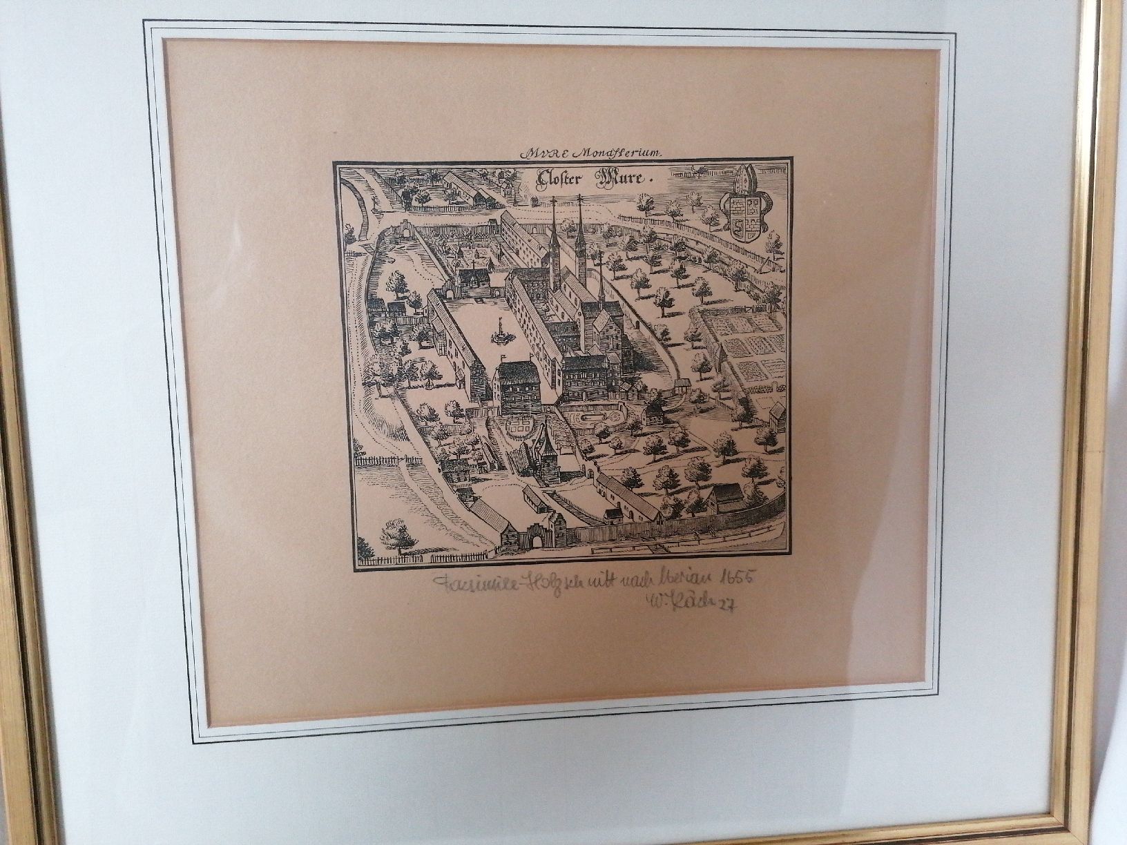 Incisioni: Stich vom  Kloster Muri – Usato da Werthenstein venduto da Marsche1 5
