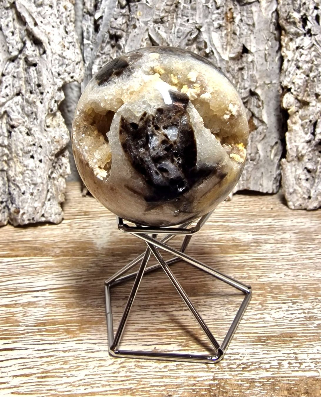 Minerali & Pietre curative: Sphalerit Kugel 56mm 260g – Nuovo (secondo la descrizione) da Matzingen venduto da Shay_Crystalz 1
