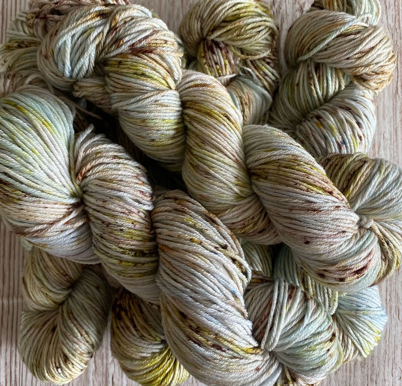 Lana: Merino & soie teinte à la main – Nuovo e nell'imballaggio originale da Randogne venduto da BonnieG