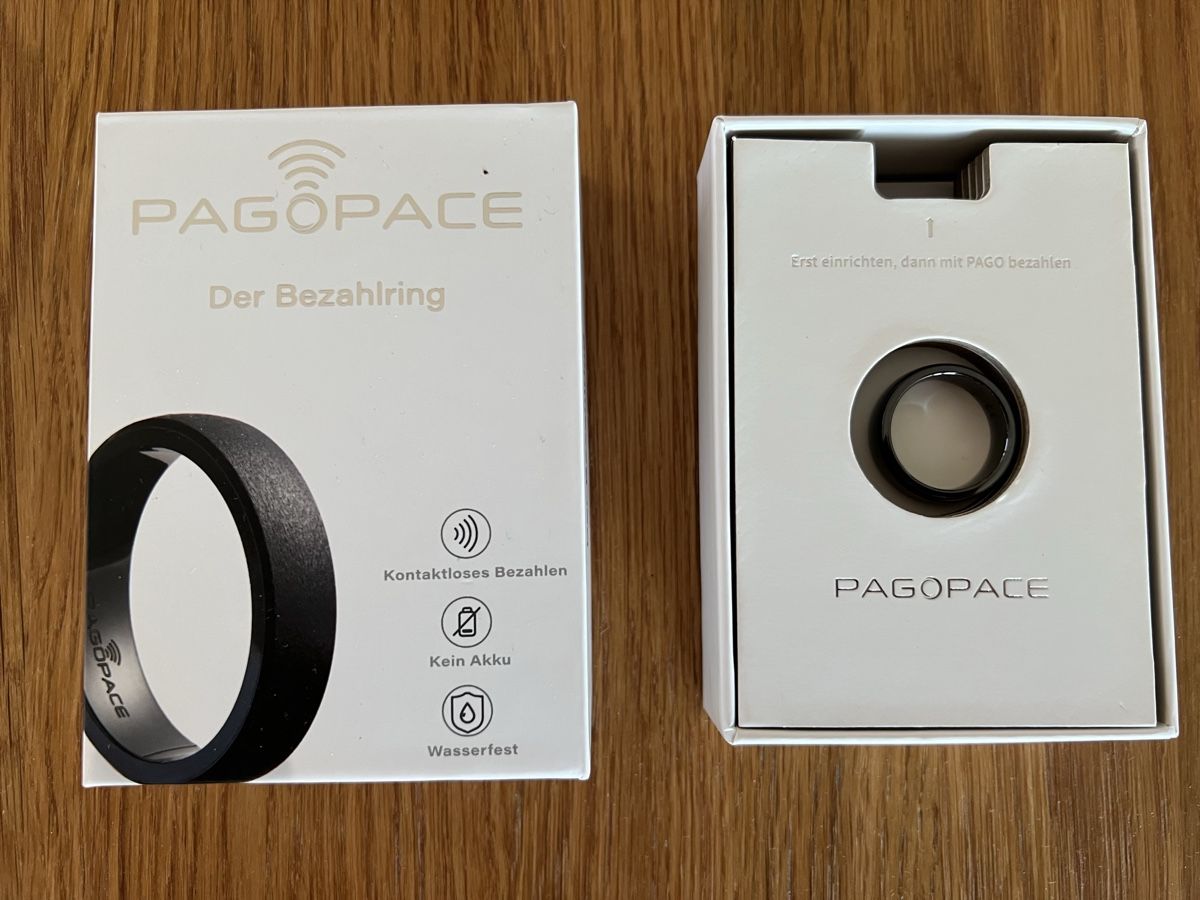 Bagues: Pago Pace RFID Bezahl Ring – Neuf (Voir description) à Zürich par paede93