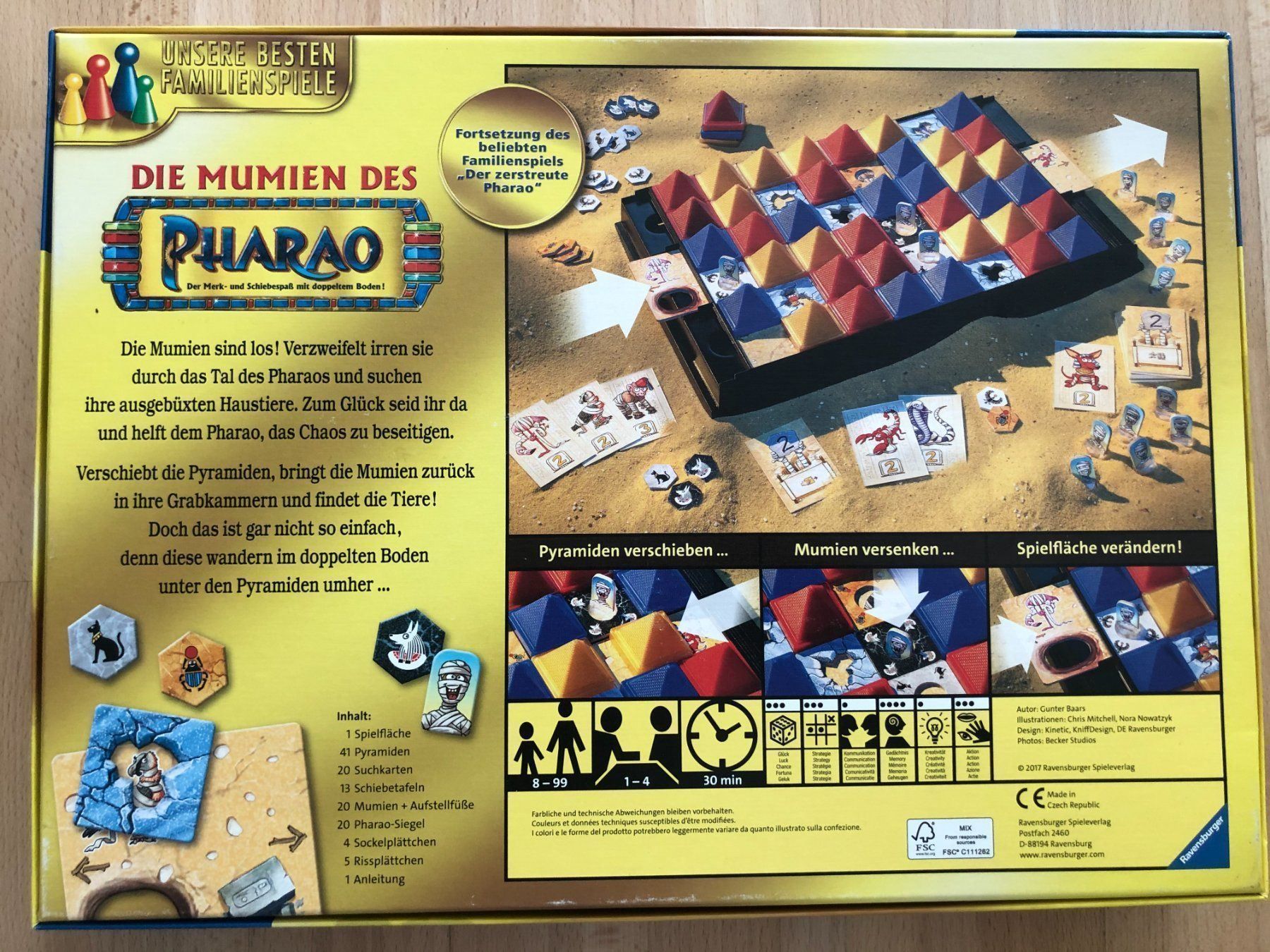 Giochi: Die Mumien des Pharao - Ravensburger – Usato da Nussbaumen AG venduto da Pika-Shop 1