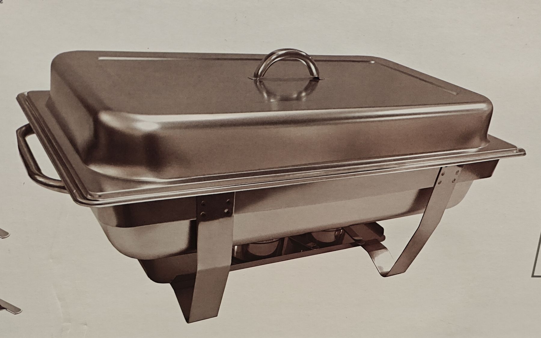 Küchengeräte: Chafing Dish Profi – Neu (gemäss Beschreibung) aus Lätti von saendae