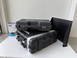 Mischpult Rackkoffer 19" mit Einbauten