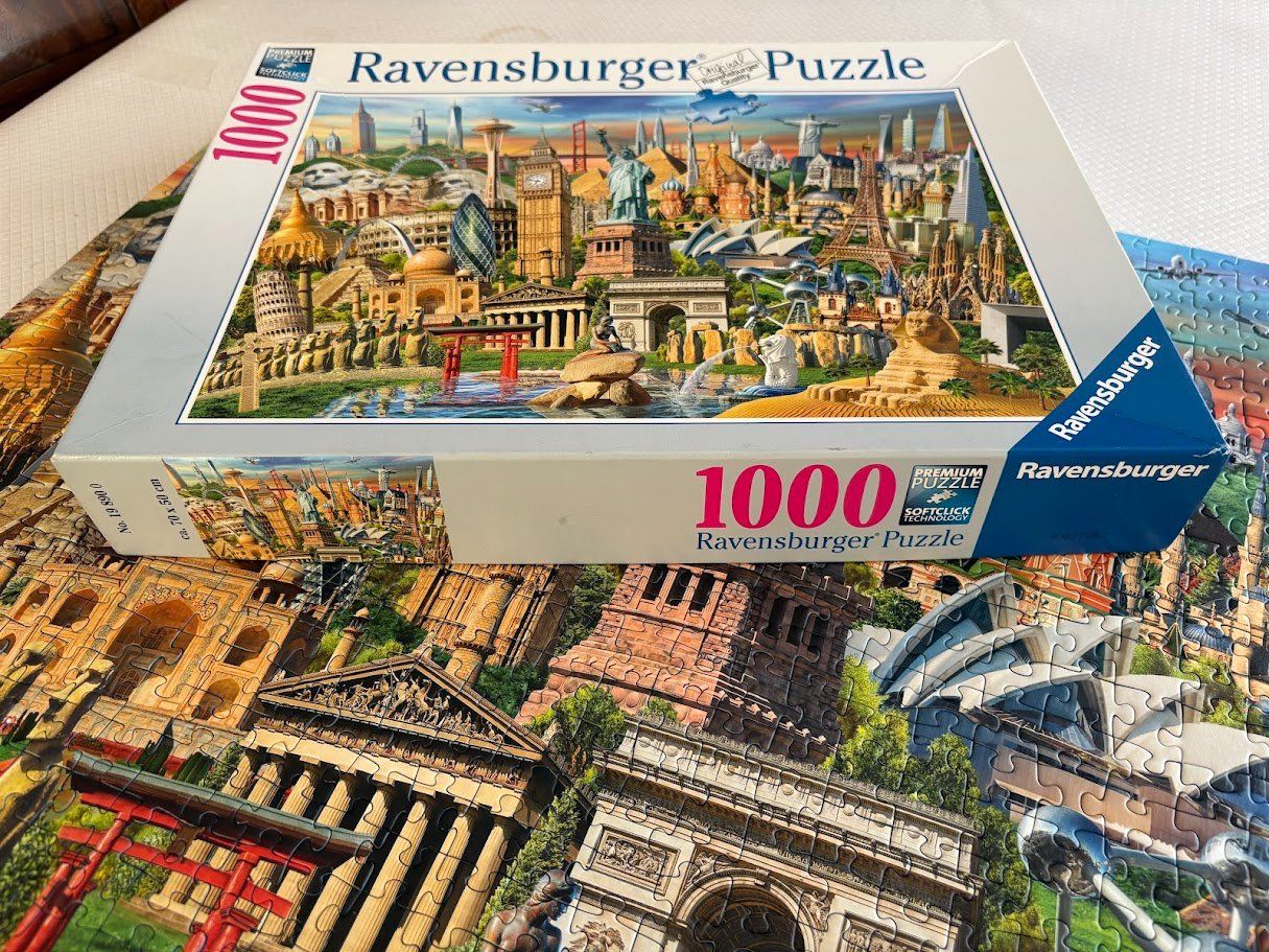 Ravensburger Puzzle: Ravensburger Puzzle Weltwunder 1000 Teile – Usato da Altdorf UR venduto da Regulo 1