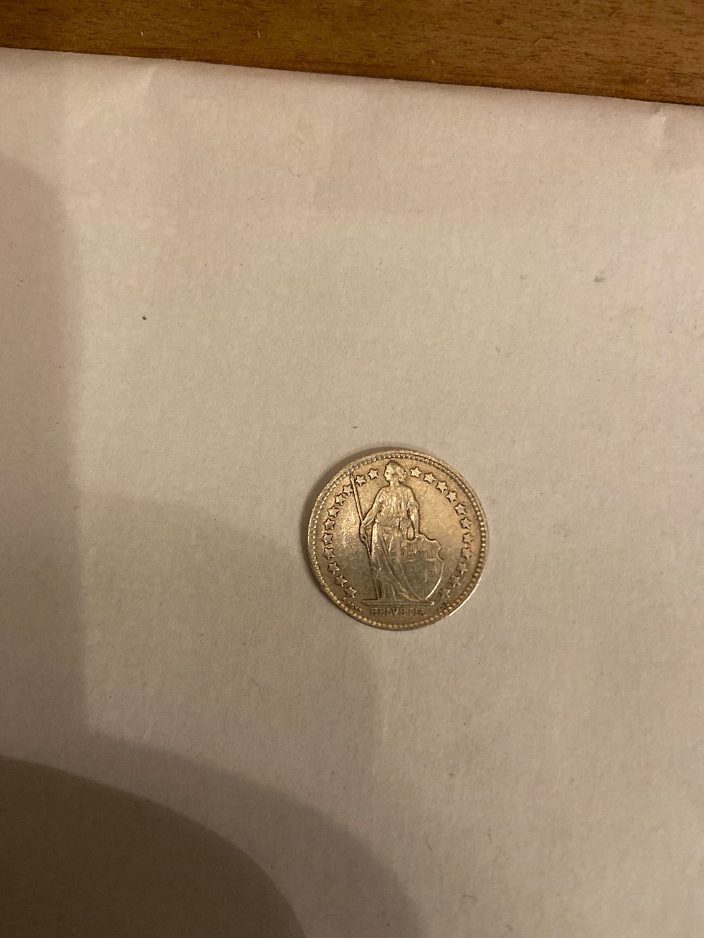 Tutti le monete: 50 Rappen Münze 1942 – Nuovo (secondo la descrizione) da Zürich venduto da ragusa45 1