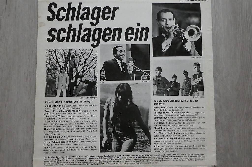 Dischi in vinile: LP Hör zu,  Schlager schlagen ein 3 . – Usato da Andelfingen venduto da Annegret06 1