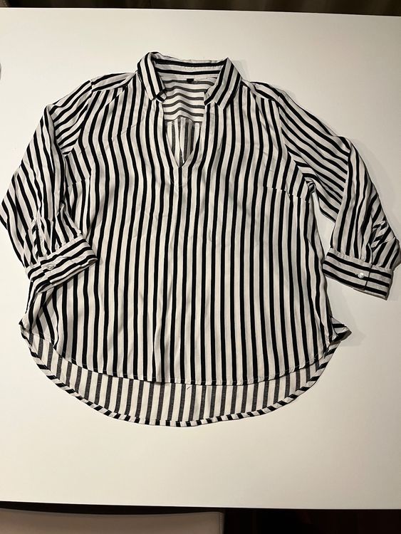 Blouse DEEWHY Rayée Violet Et Blanc - Taille 40 - Neuf Avec étiquettes
