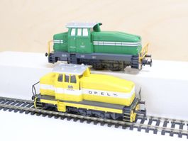 Märklin 2 x Rangierlok Modern - AC Digital H0