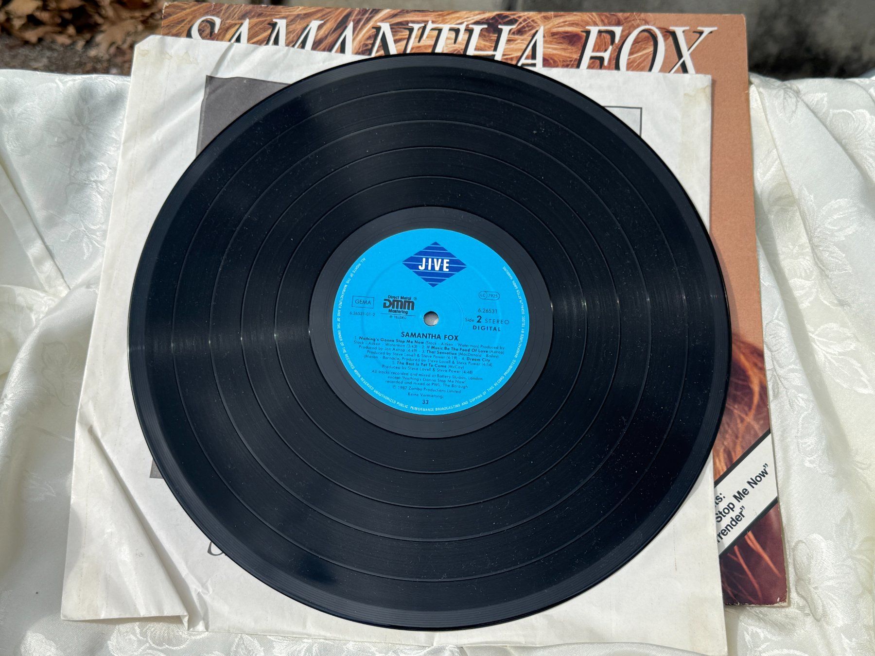 Dischi in vinile: Samantha Fox  - 33-rpm-Schallplatte – Usato da Vacallo venduto da cri_229f 5
