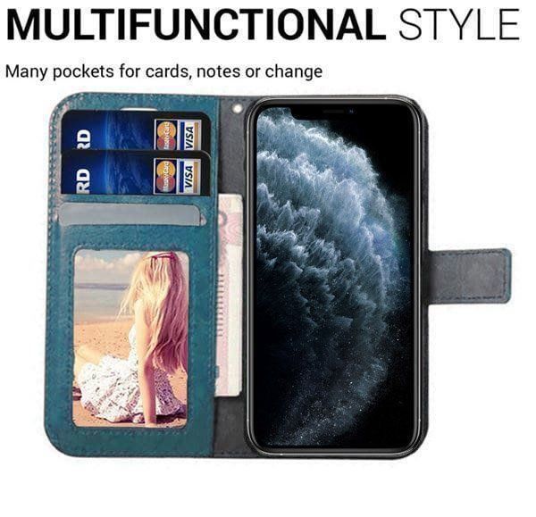 Cover & Protezioni schermo: iPhone 12 mini Hülle Etui Wallet Case Flip Cover Tasche – Nuovo e nell'imballaggio originale da Volketswil venduto da coverandmore 2