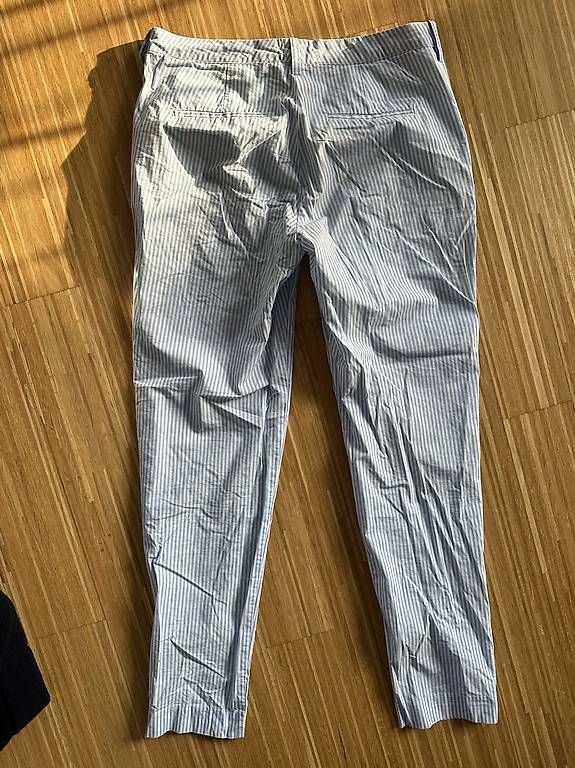 Hosen: Leichte blau-weiße Sommer Chino – Gebraucht aus Zürich von mar_22hb 2