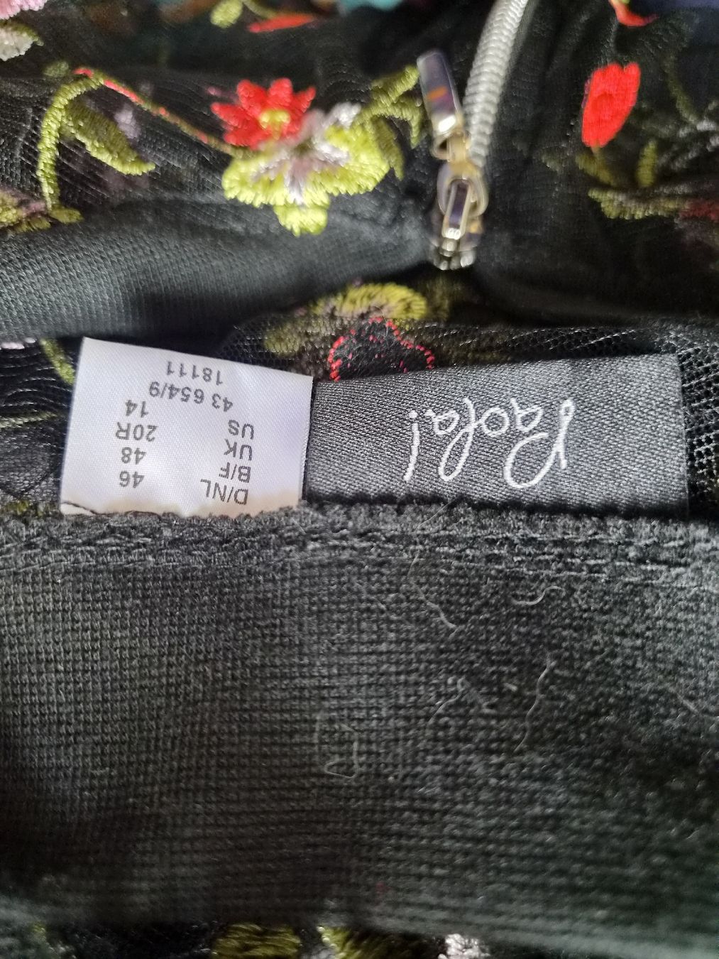 Jacken: Paola schöne bestickte Jacke Gr. 46 – Gebraucht aus Frenkendorf von Moon111 3