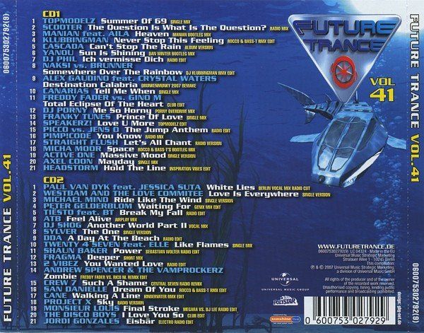 CDs: Various – Future Trance Vol.41 - Vergriffen! – D'occasion à Brittnau par Zibu 1