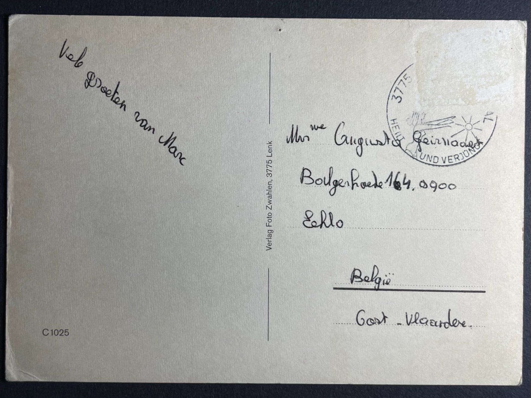 Cartoline postali: Lenk, Berner Oberland - fünf Ansichten – Usato da Steg VS venduto da _vinci_ 1