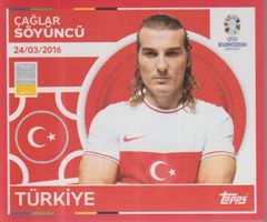 EURO 2024 Topps sticker TURKIYE TUR 6 SOYUNCU