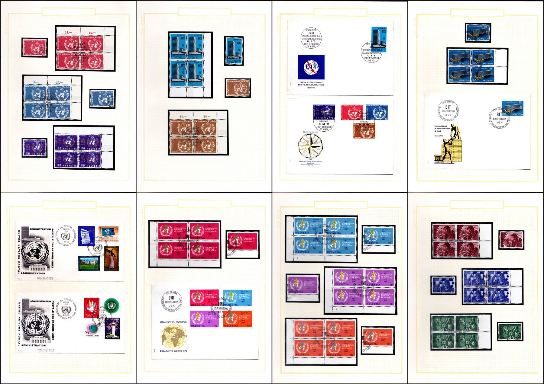 Alle Briefmarken: Briefmarken: Schweiz Europamarken CEPT – Gebraucht aus Rubigen von OPERNFREUND 7