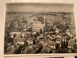 Luftaufnahme Châtel-Saint-Denis, 1948