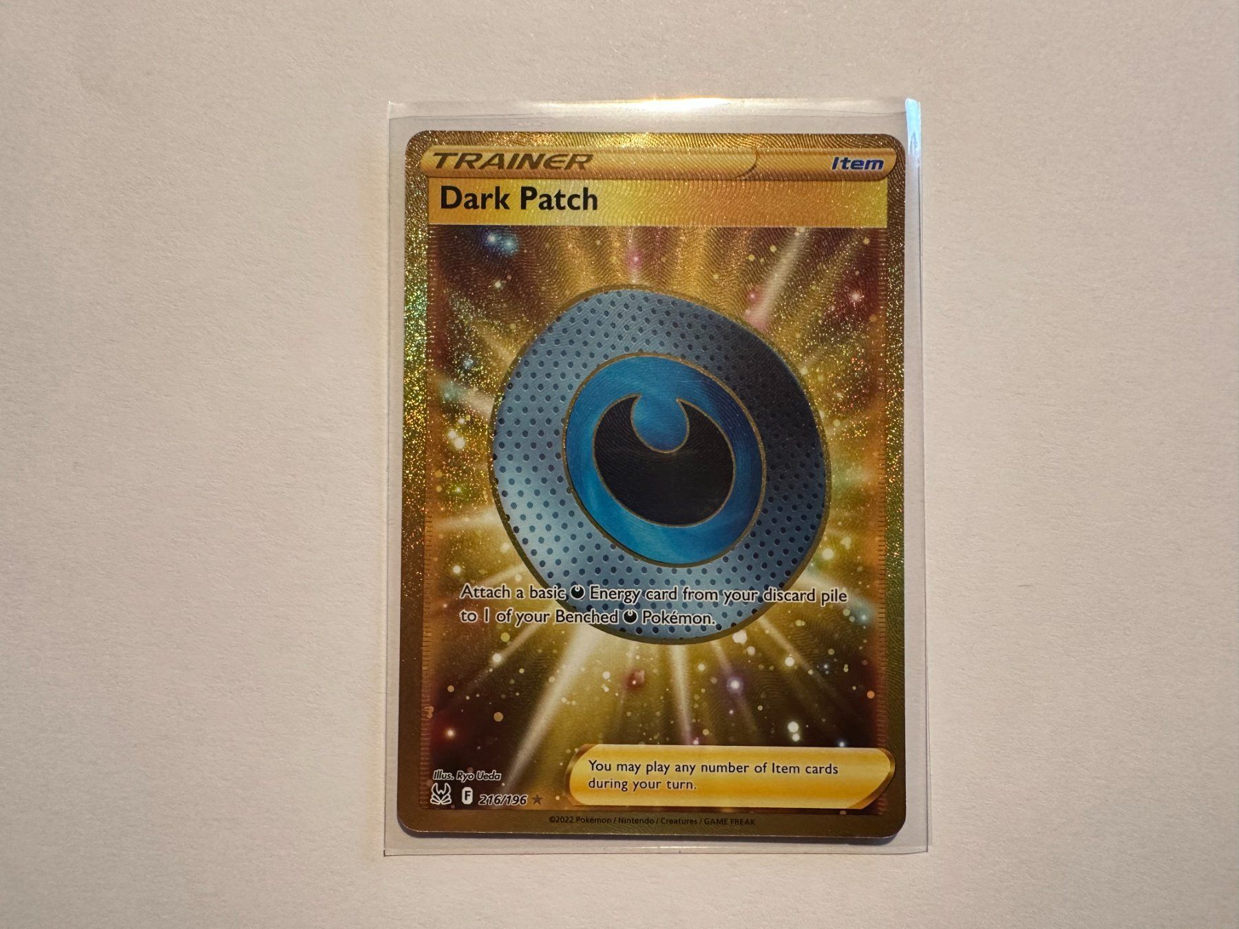 Pokémon Carte collezionabili: Dark Patch Secret Rare Gold Lost Origin EN – Usato da Hagendorn venduto da Pokecollectorch