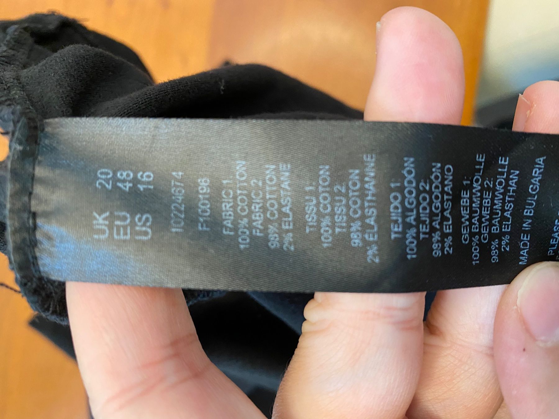 Asos T-Shirts: Schwarzes Asos T-Shirt Gr. 48 – Gebraucht aus Wohlen b. Bern von loeckli01 3