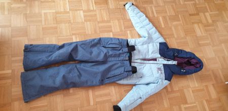 Skianzug Set blau (46 Nord), Gr. 140, gebraucht