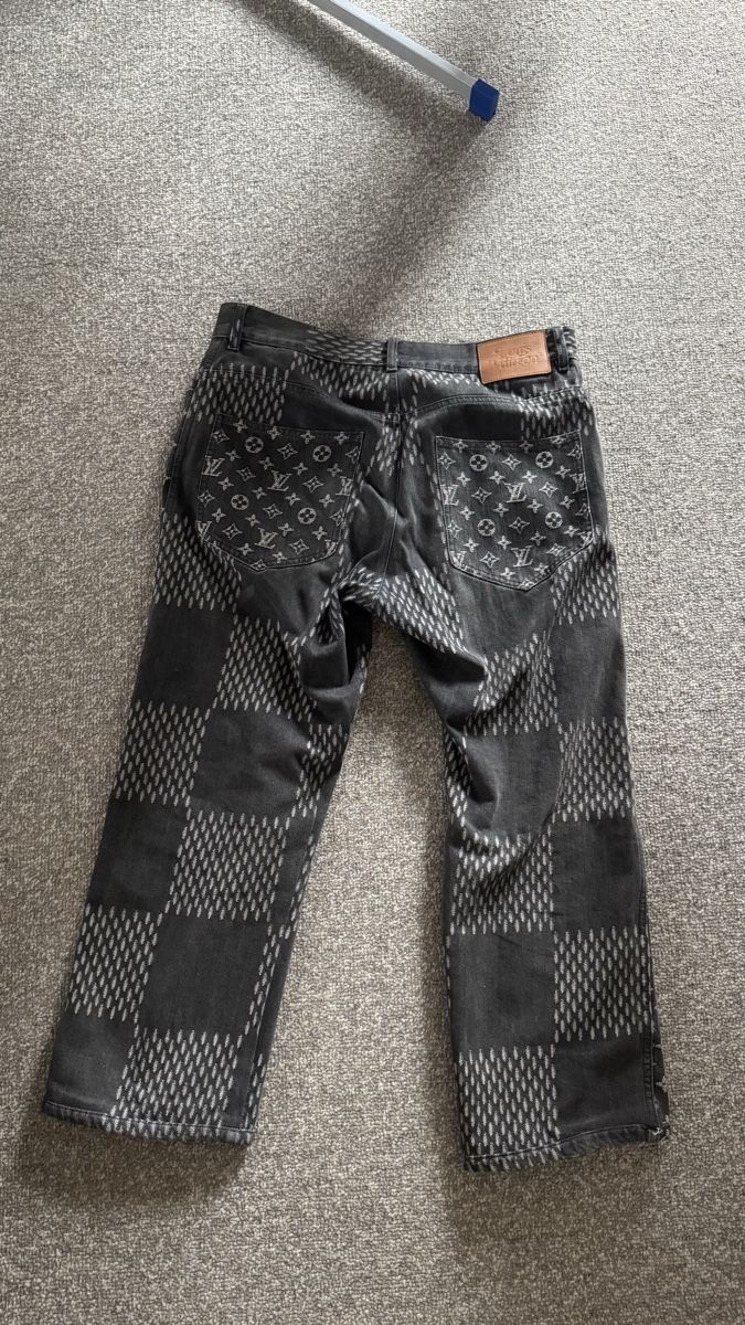 Pantaloni: Louis Vuitton x Nigo denim pants – Usato da Rotkreuz venduto da pas_kwk9 6