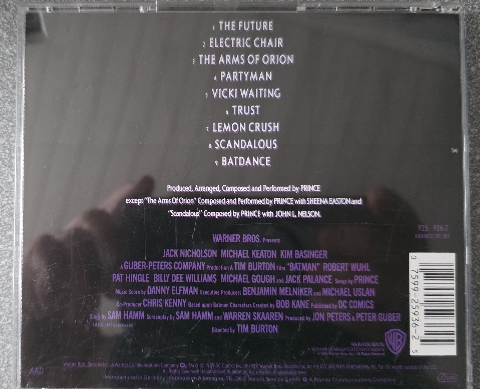 CDs: Batman - Original Motion Picture Soundtrack CD – Gebraucht aus Oetwil am See von fineli2 1