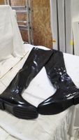 Acquo of Sweden Rubberstiefel Gr. 38 Schwarz – Handmade – La