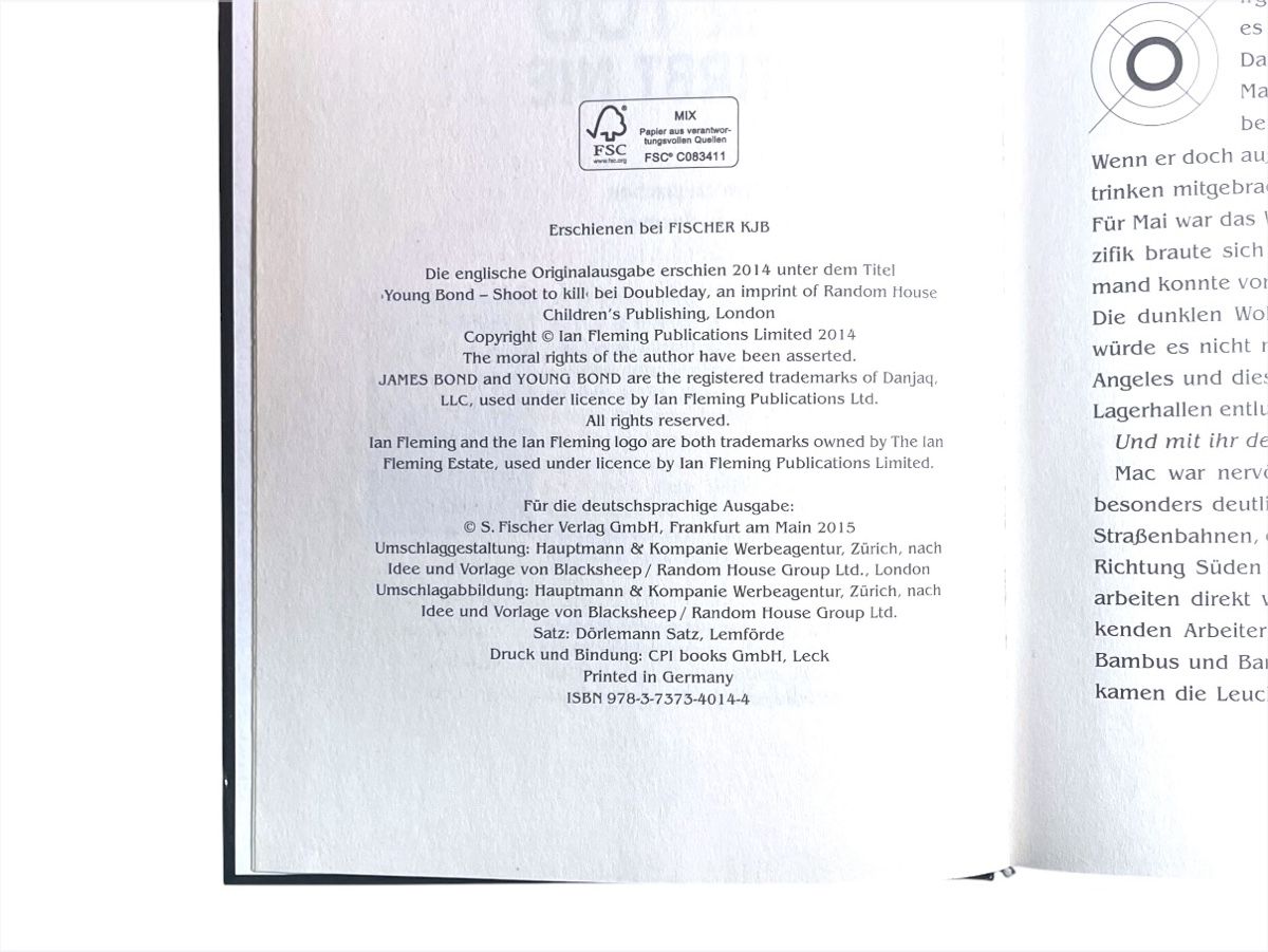 Libri: James Bond & Young Bond Bücher Set - Special Editions – Usato da Luzern venduto da woti-shop 8