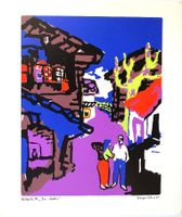 HANS GORDON JEGERLEHNER, Serigrafie "Im Wallis"