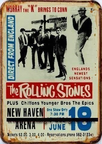 Insegne: Rusty Blechschild - ROLLING STONES -NEW - 30 X 40 CM – Nuovo (secondo la descrizione) da Rupperswil venduto da big-one-sale