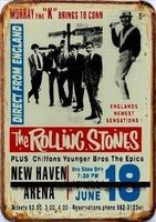 Rusty Blechschild - ROLLING STONES -NEW - 30 X 40 CM