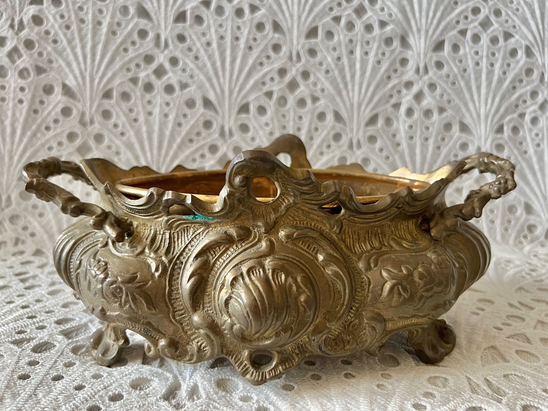 Vasi per fiori: Messing Jardiniere Blumentopf 1600 Gram – Usato da Frenkendorf venduto da Only1 6
