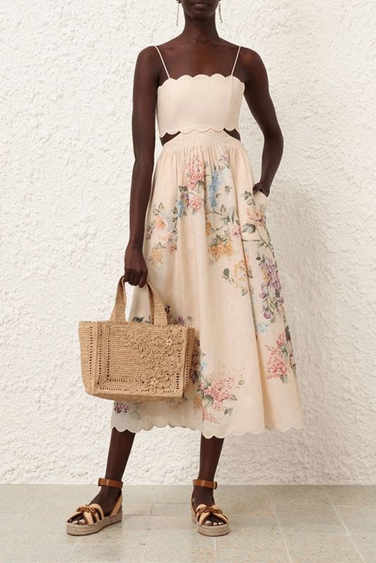 Zimmermann Vestiti: Zimmermann Popular Midi Dress – Usato da St.Josefen venduto da lop_lh8d