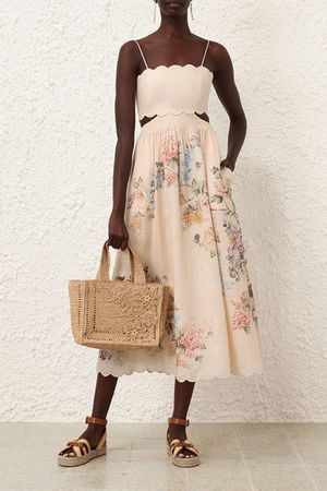 Zimmermann Popular Midi Dress