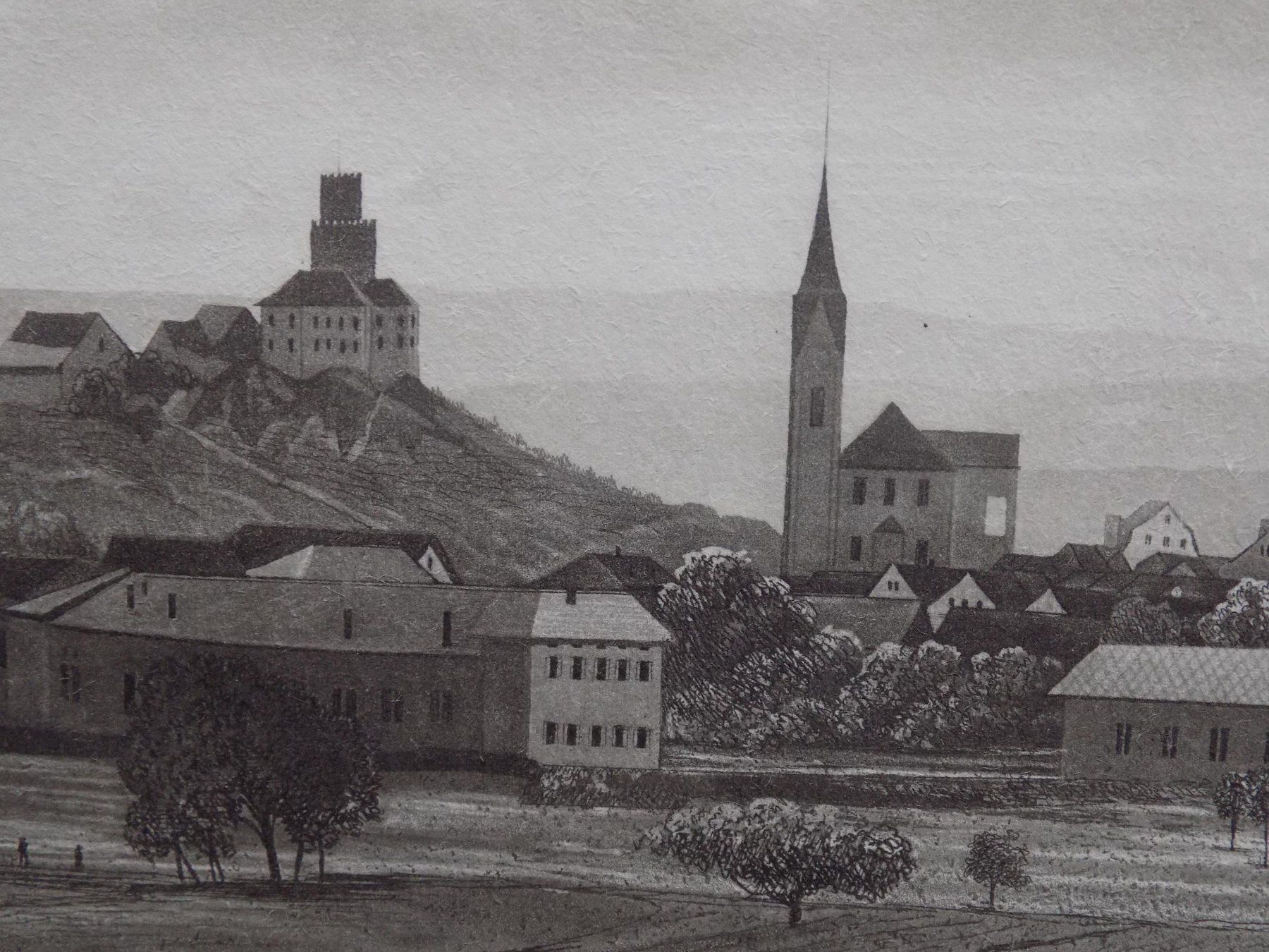 Incisioni: Uster Aquatinta von Geisser – Usato da Risch venduto da Rischli15 7
