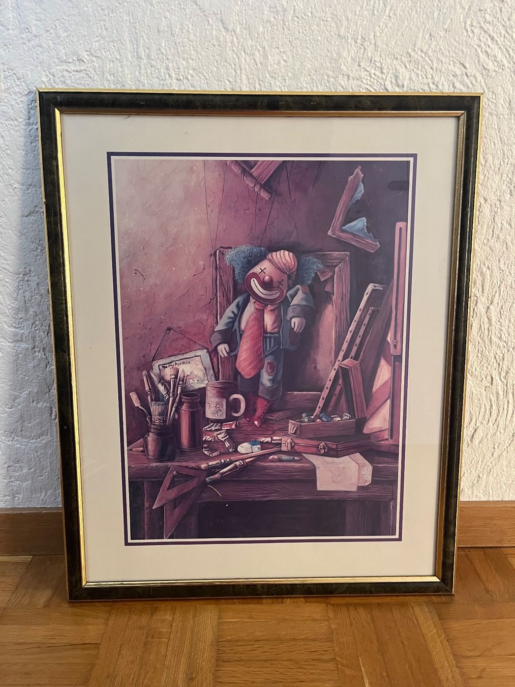 Foto & Immagini: Bild mit Clown-Motiv – Usato da Siebnen venduto da Arko27