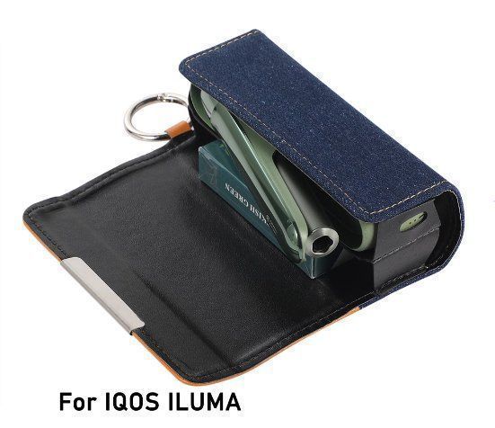 NEUES Etui schwarz für IQOS Iluma Kit & Sticks - 222349