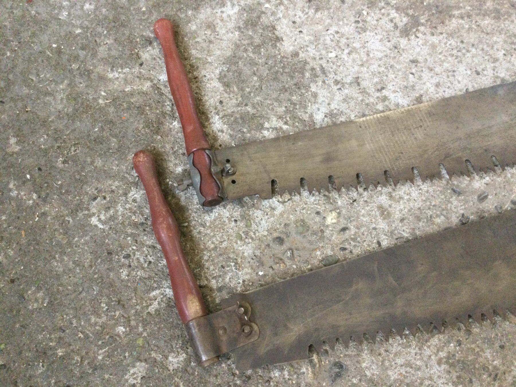 Werkzeuge: Antike gebrauchte Handsägen 1x Henry Disston&Sons – Gebraucht aus Wangen SZ von kuriosum12 2