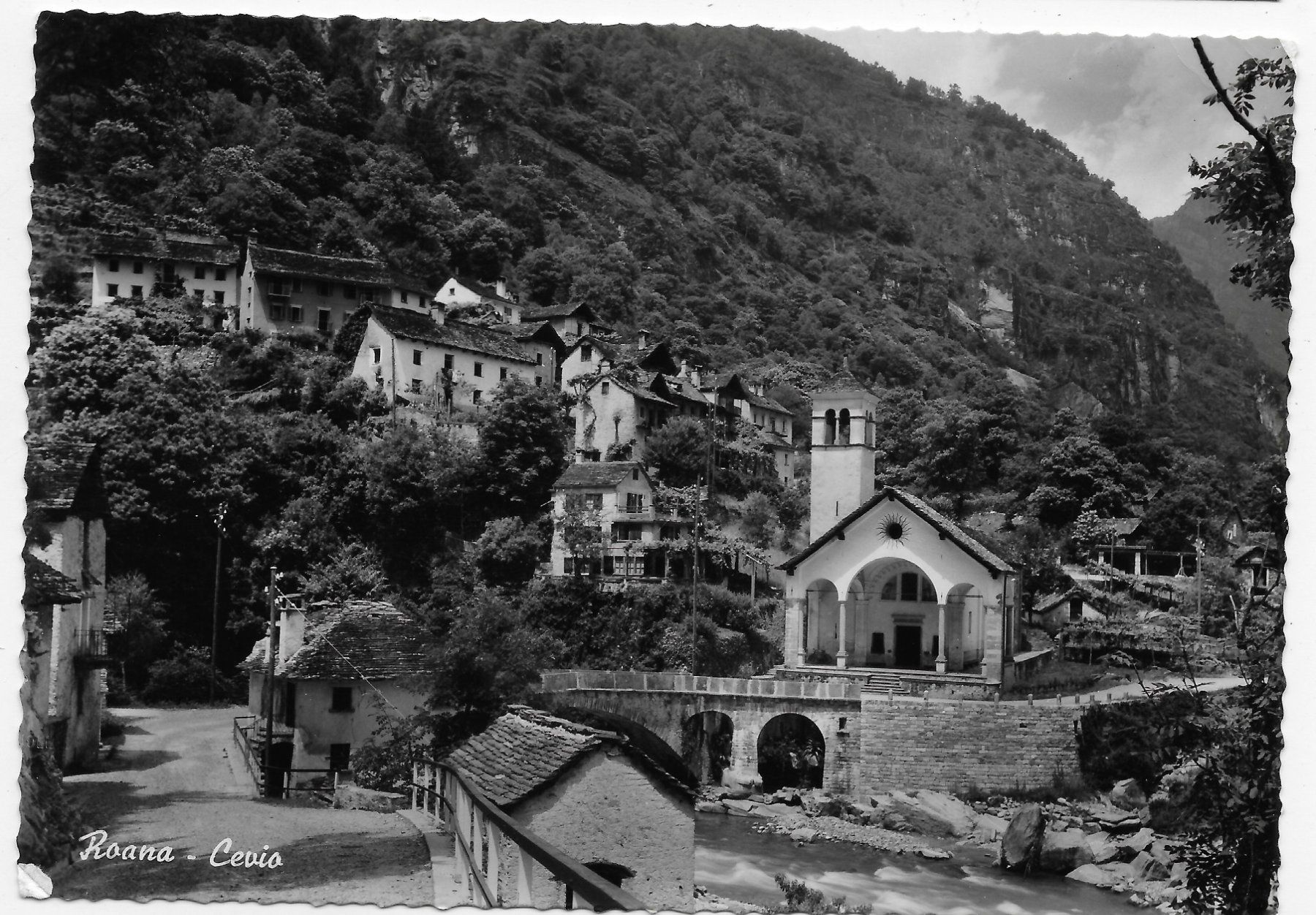 Ansichtskarten: Roana - Cevio – Gebraucht aus Hefenhofen von Richsalz