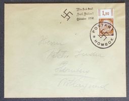 SUDETENLAND 1938: Umschlag Hombok – Sternberg