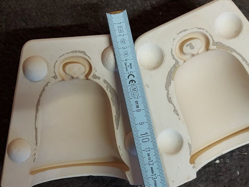 Elefanten Silikonform Für Gips & Kerzen - Niedliche Tier Puzzle Form | 9,1x14,1 Cm