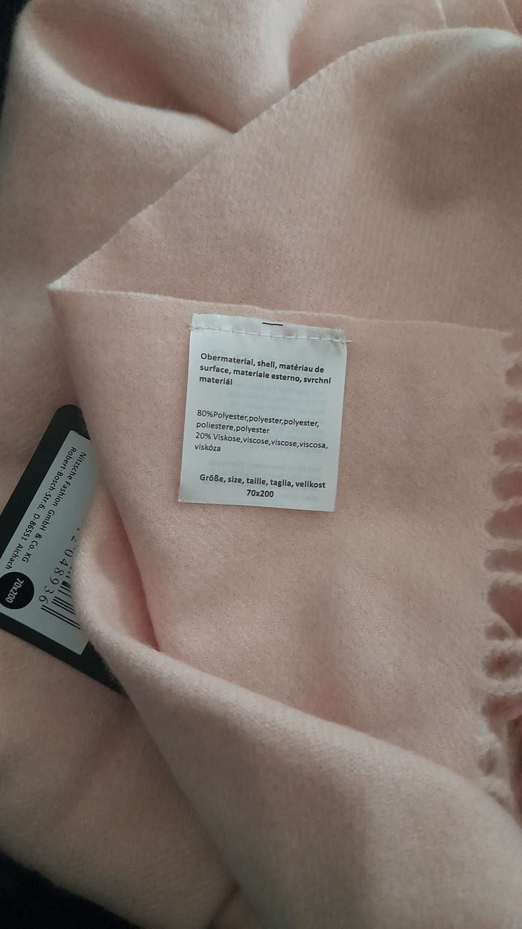 Foulard & Sciarpe: Weicher Schellsschal, rosa, neu – Nuovo e nell'imballaggio originale da Spreitenbach venduto da rab2000 4