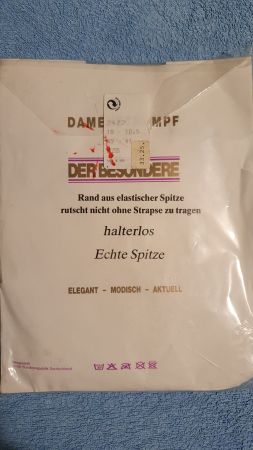 Damenstrumpfhose für die Braut Gr. 39-41