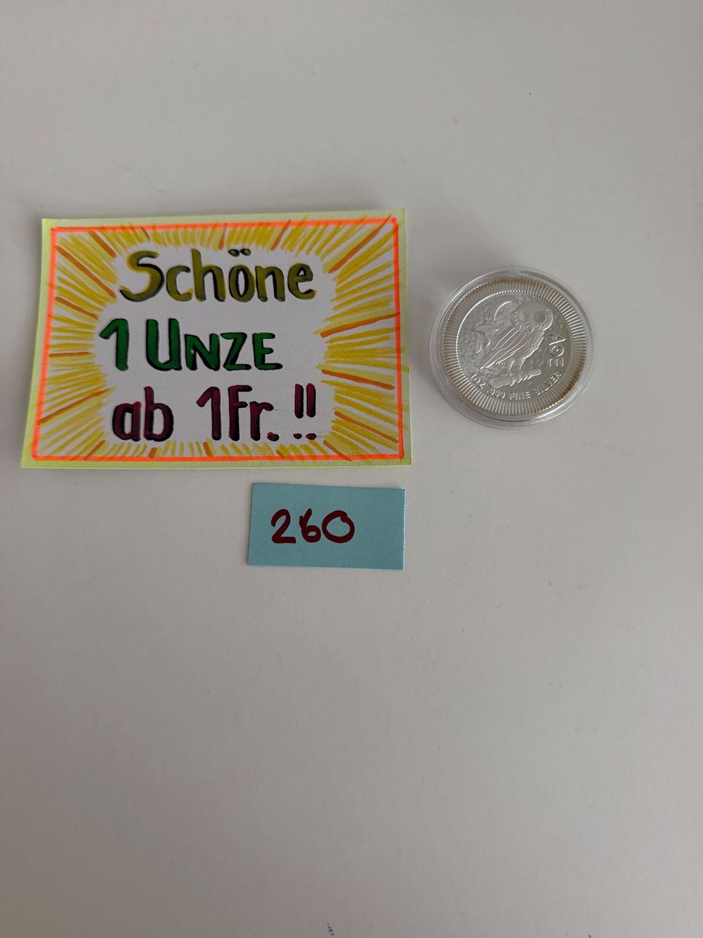 Alle Münzen: Schöne Unze ab 1.- Fr. – Gebraucht aus Engi von kasi09 1
